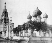 Церковь Воздвижения Креста Господня - Ярославль, фото 1910-1915г. Церковь Воздвижения Креста Господня - Ярославль, фото 1910-1915г.