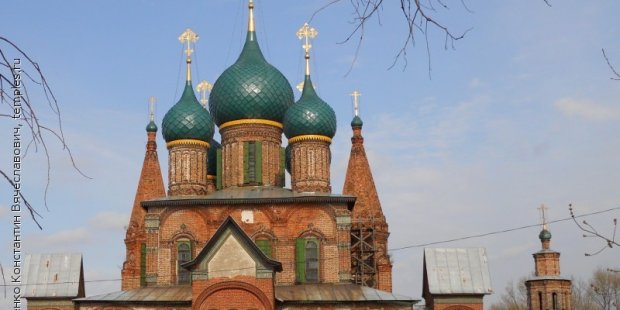 Церковь Иоанна Златоуста Коровниках Ярославле