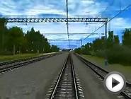 Тест бета версии карты Ярославль-Козьмодемьянск в Trainz